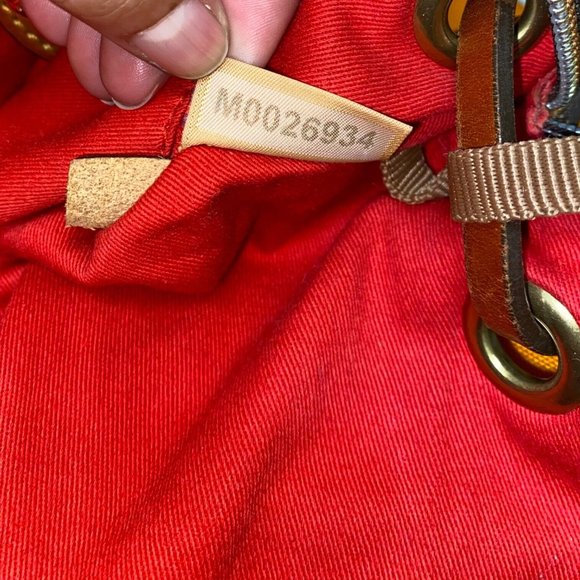 [Dooney & Bourke] Marigold Orange Nylon Domed Shoulder Satchel Handbag - Picture 9 of 12